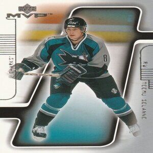 Teemu Selanne - 2001 Upper Deck MVP Hockey Card